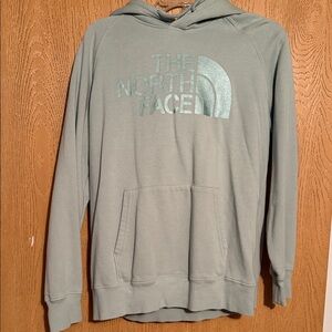 The North Face Men's Light Gray Hoodie